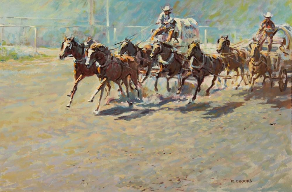 Ronald Crooks comparable auction result: ron crooks chuckwagon race
