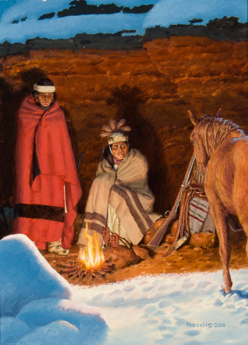 david nordahl shelter · Scottsdale Art Auction, LLC · 2024-08-03 David Nordahl comparable auction result: david nordahl shelter