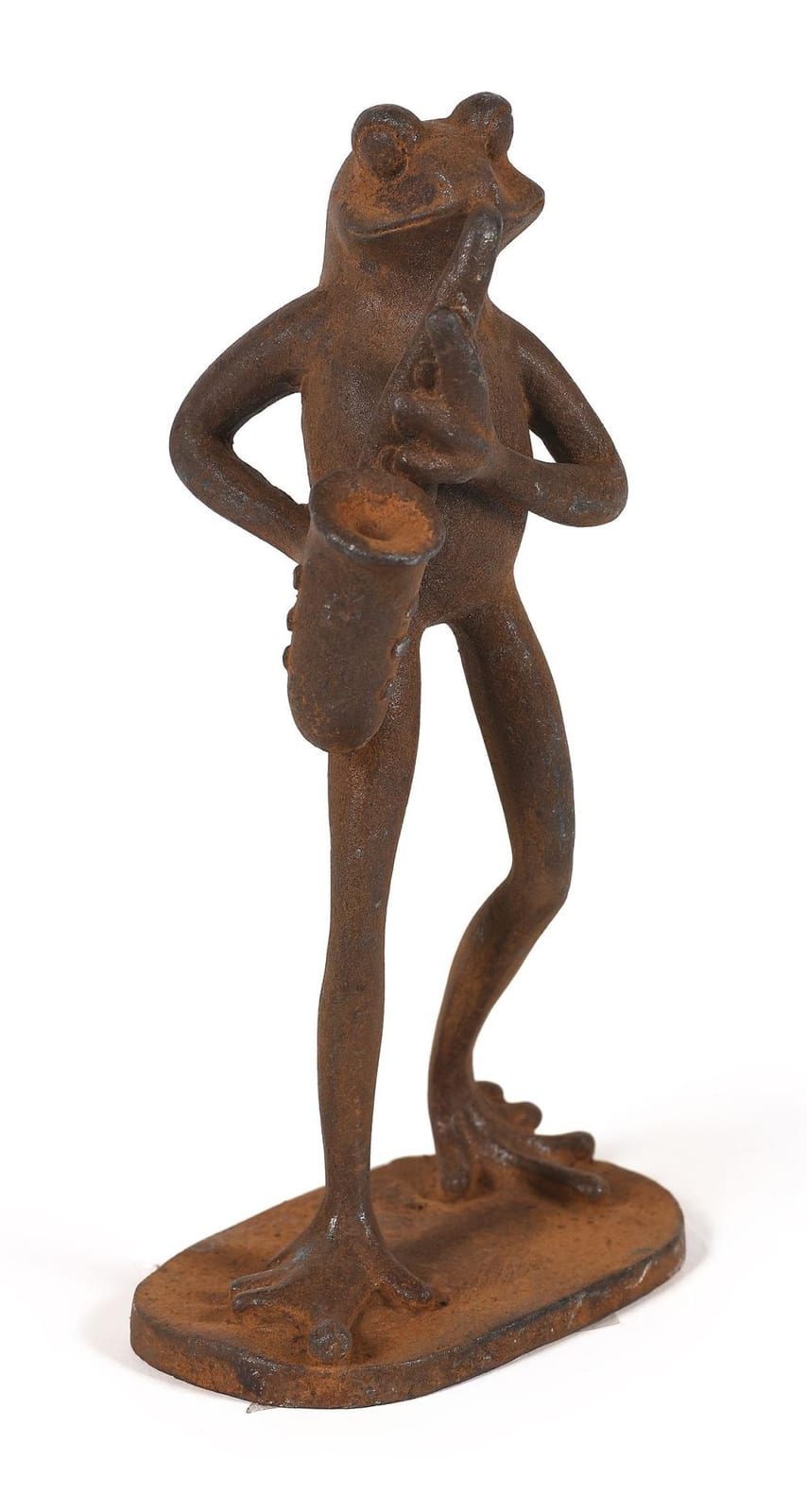 Juan Arechalde Joalde comparable auction result: figura realizada en hierro representando rana toca