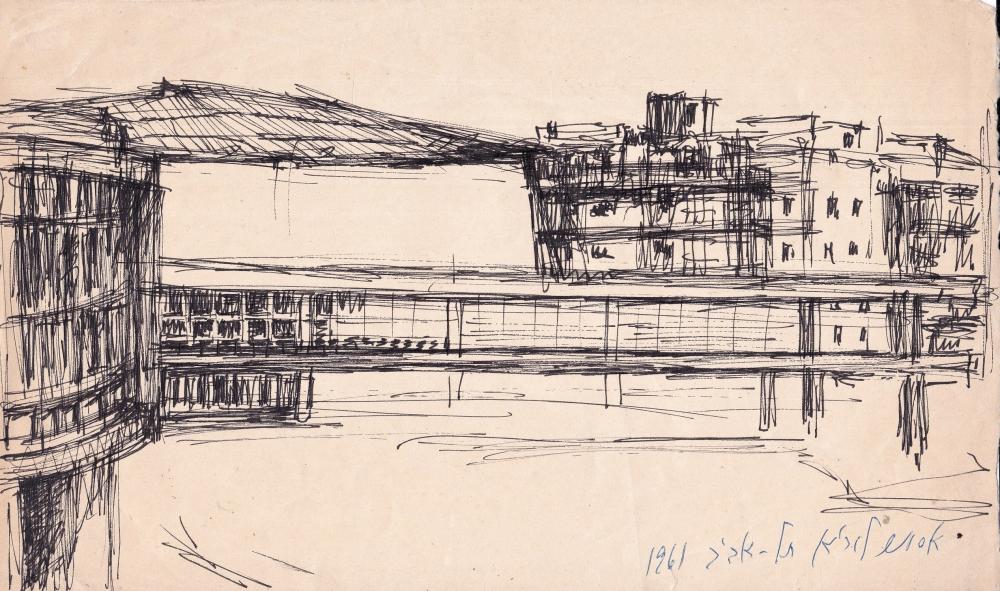 Esther Lurie comparable auction result: esther lurie israeli latvian 1913 1988
