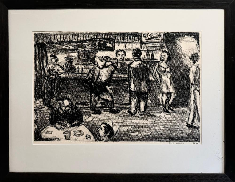 Dale Richards comparable auction result: dale richards 1951 australia bar scene