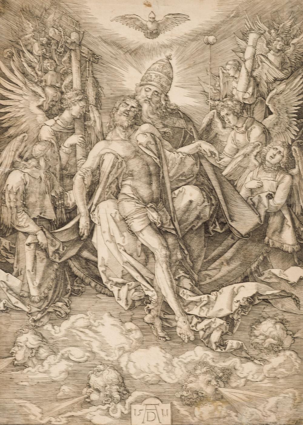 Albrecht (1471) Dürer comparable auction result: d rer the holy trinity