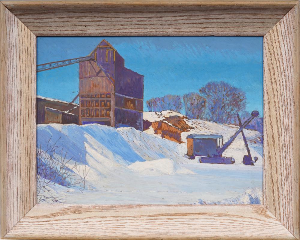 Alfred Nunamaker comparable auction result: alfred nunamaker 1915 1988 antique american impressionist new hope pennsylvania oil painting