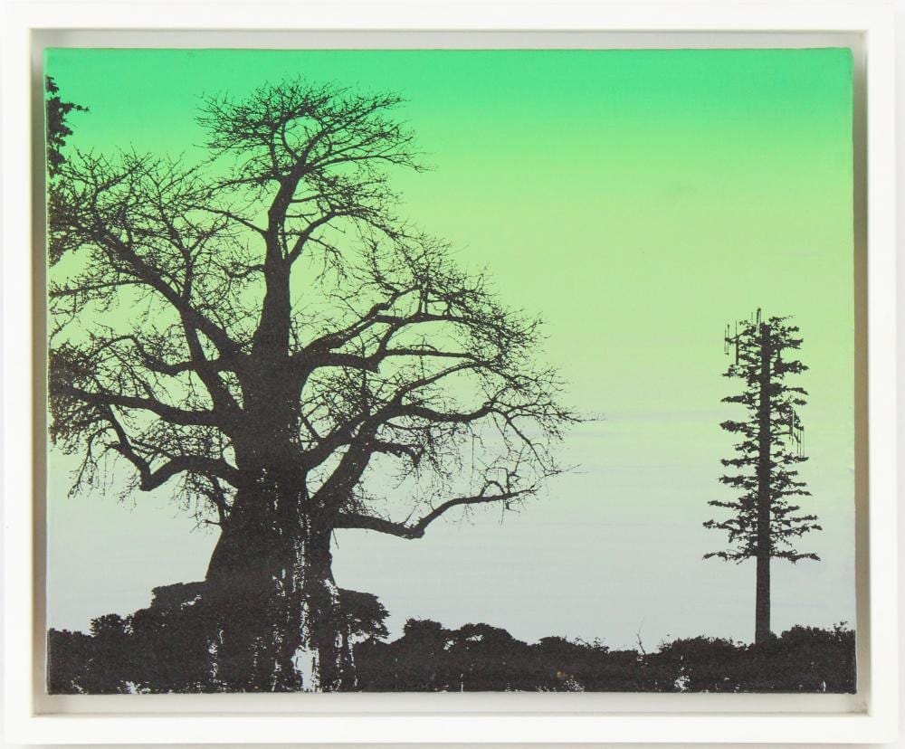 Glen Rubsamen comparable auction result: glen rubsamen american 1959 luminous toxin ii screenprint on canvas