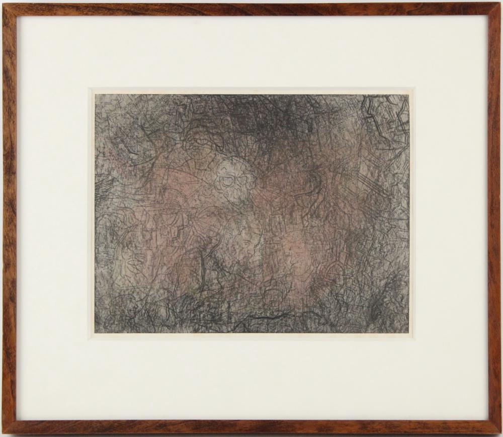 Joseph James Nechvatal comparable auction result: joseph james nechvatal american 1951 xs hand colored lithograph