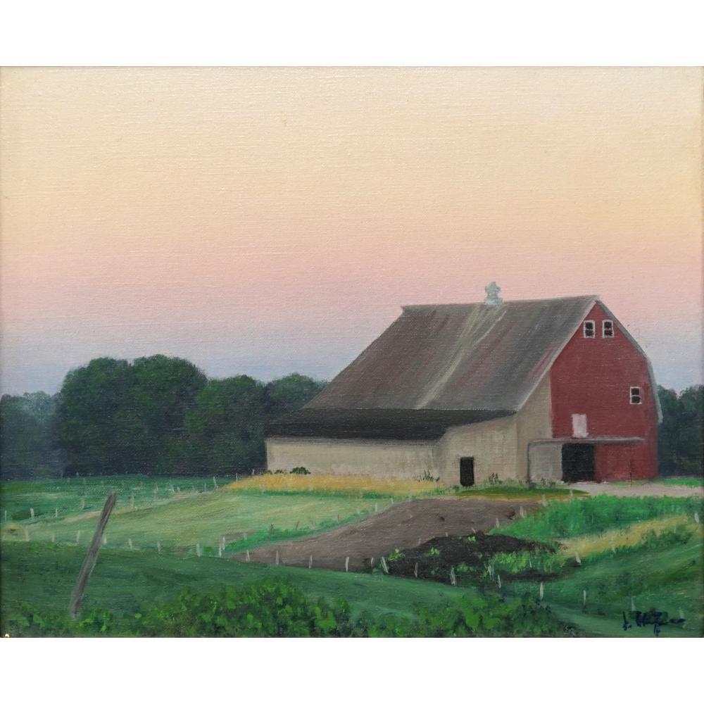 Joe Keiffer comparable auction result: joseph keiffer american b 1952 2 works