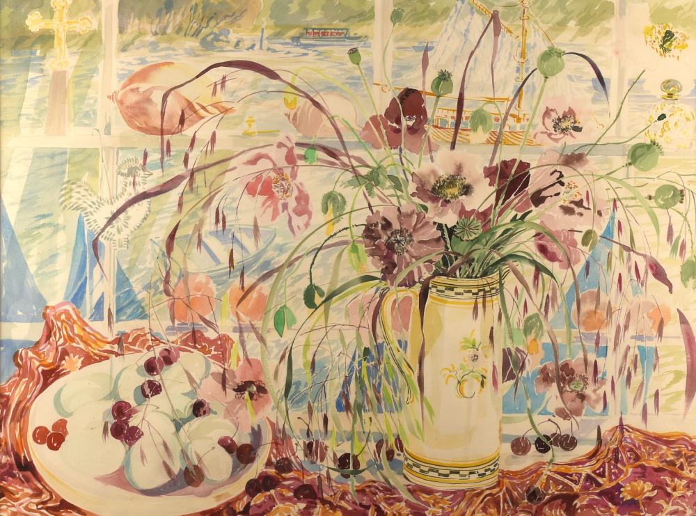 Elizabeth Jane Lloyd comparable auction result: elizabeth jane lloyd british 1928 1995 wild oat