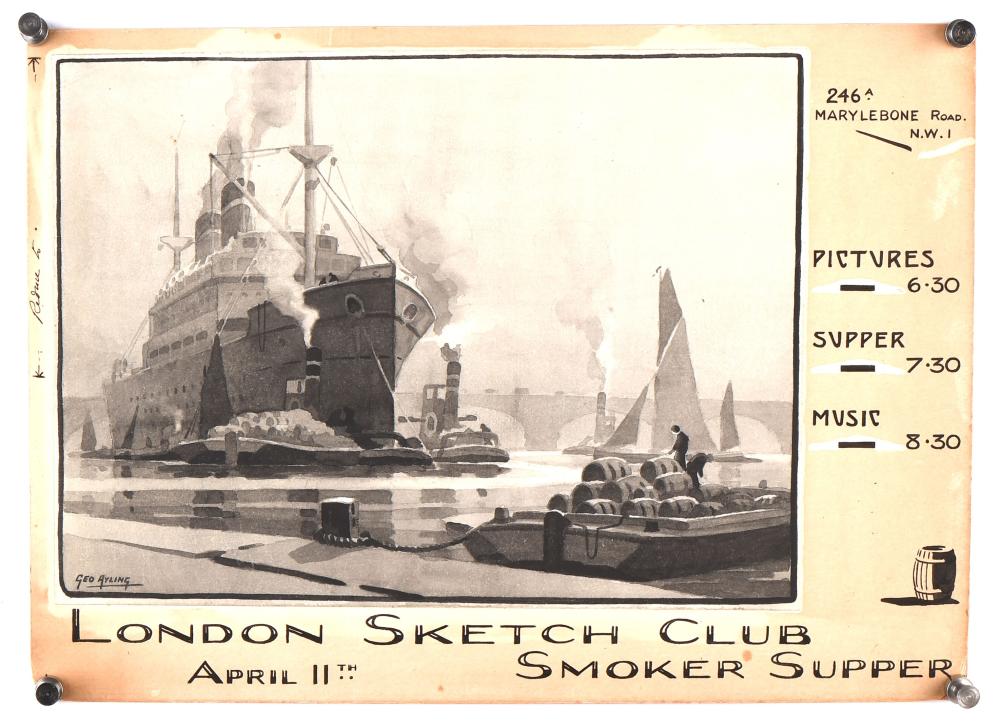 George Ayling comparable auction result: george ayling british 1887 1960 poster design f