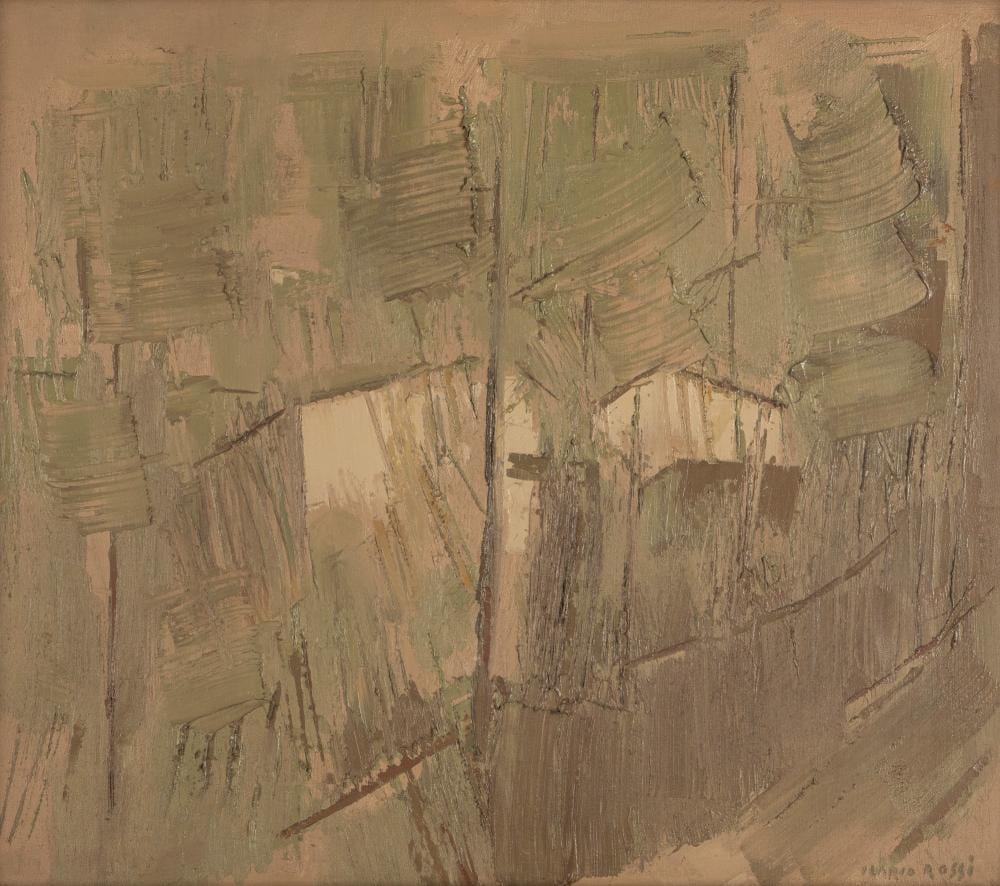 Ilario Rossi comparable auction result: ilario rossi bologna 1911 bologna 1994 untitled 60s
