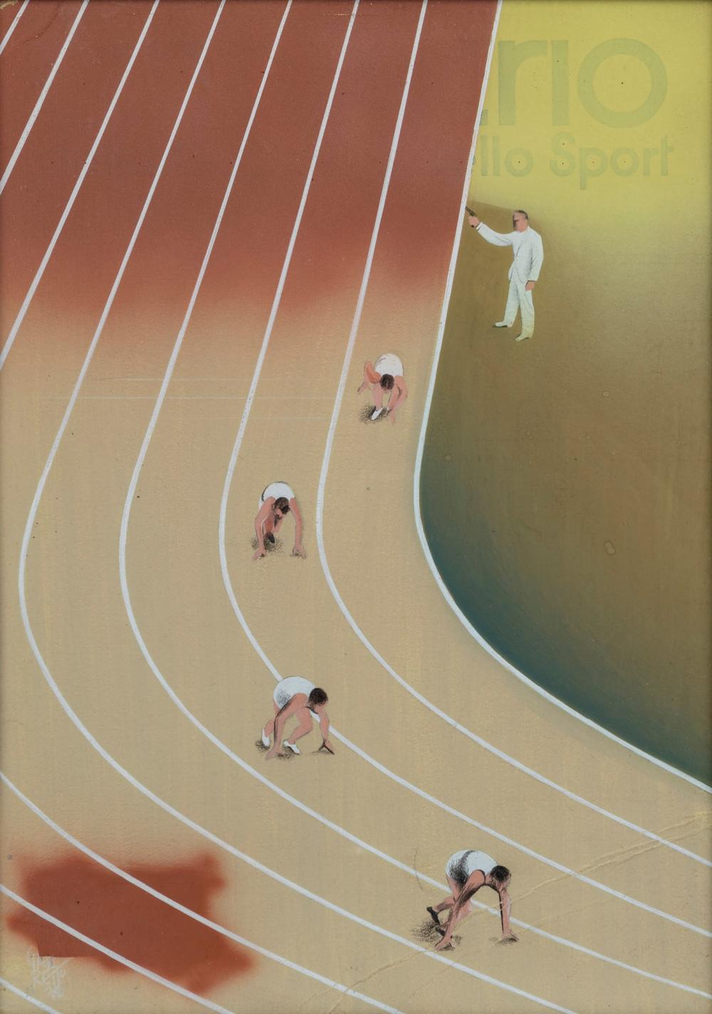Paolo Federico Garretto comparable auction result: paolo garretto napoli 1903 monaco 1989 untitled