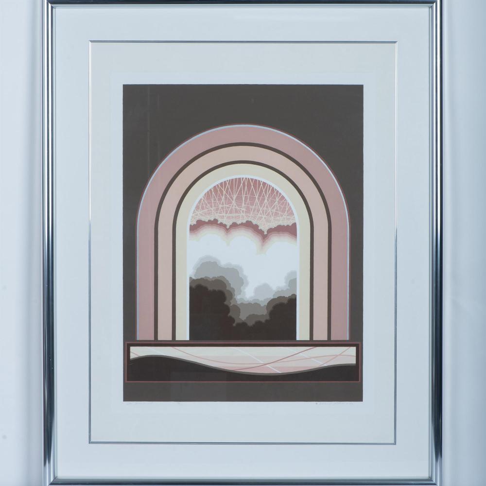 Richard (1957) Gilbert comparable auction result: richard gilbert original color serigraph on paper signed