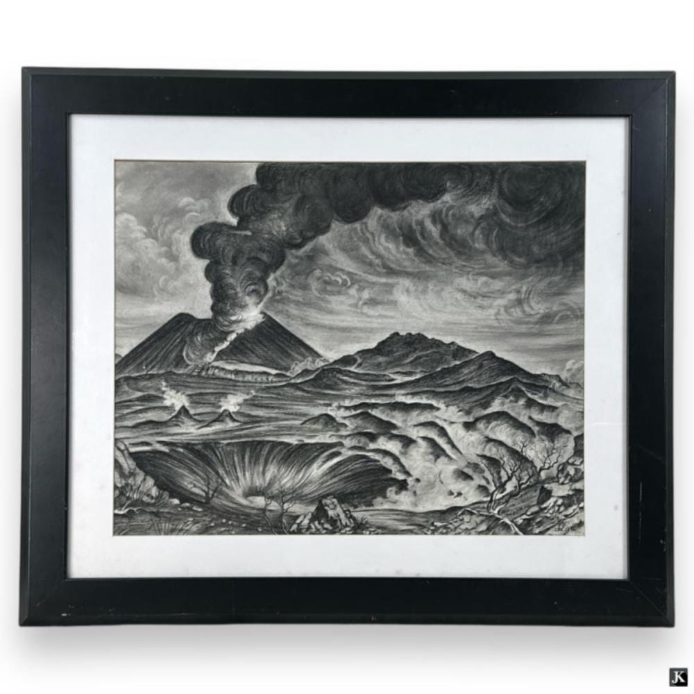 Gerardo Murillo comparable auction result: dr atl mexico 1875 1964 charcoal work on paper