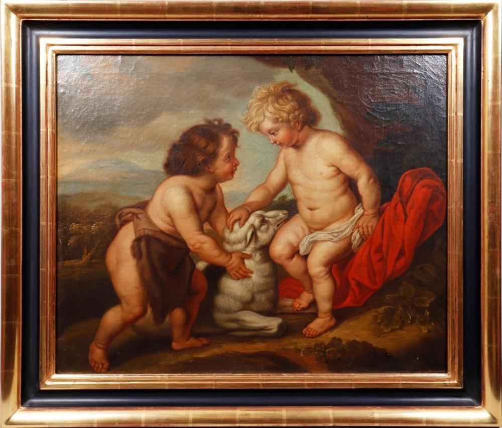 abraham van diepenbeeck jesus and john the baptist as children · Auktionshaus HanseArt · 2024-07-27 Abraham van Diepenbeeck comparable auction result: abraham van diepenbeeck jesus and john the baptist as children