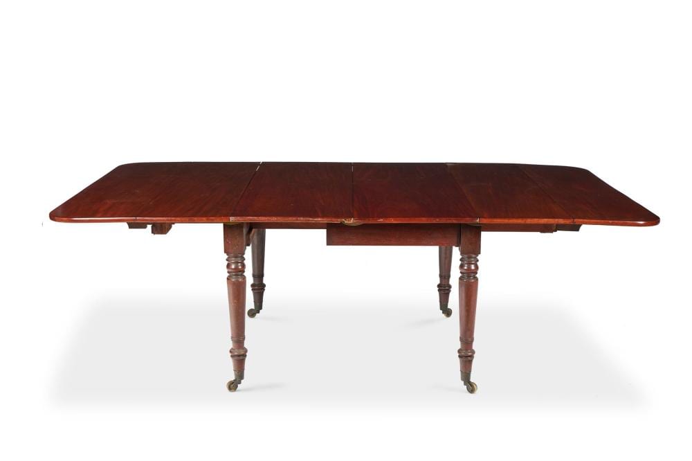Abraham Solomon comparable auction result: a regency mahogany extending dining table by abraham solomon