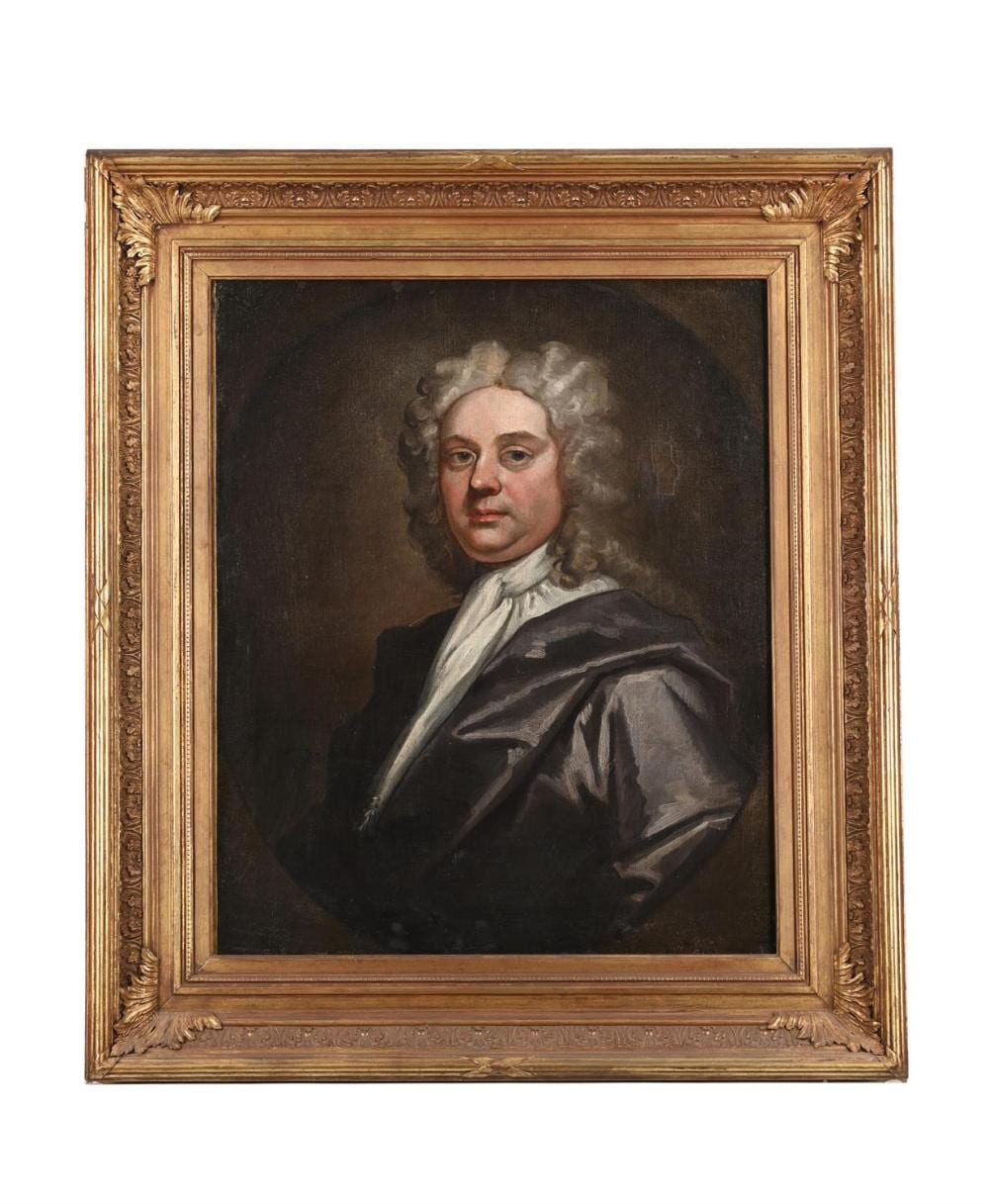 John Vanderbank comparable auction result: john vanderbank british 1694 1739 portrait of a gentleman