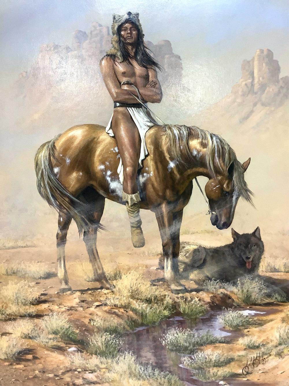 Hermon Adams comparable auction result: hermon adams b 1945 oil on board