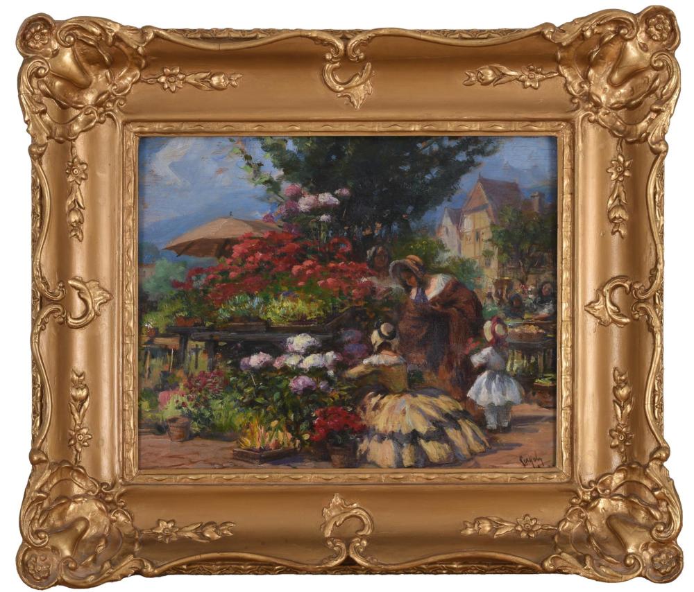 imre gergely 1868 1914 the flower market · Casco Bay Auctions · 2024-08-03 Imre Gergely comparable auction result: imre gergely 1868 1914 the flower market