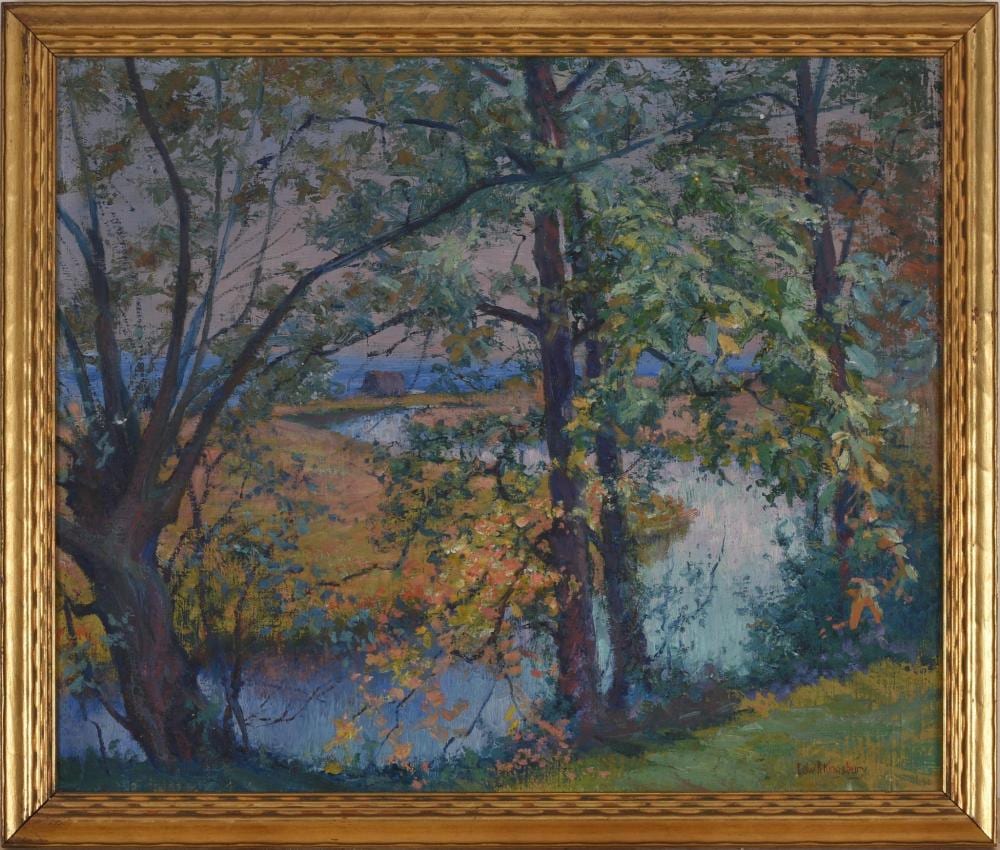 Edward Reynolds Kingsbury comparable auction result: edward reynolds kingsbury 1855 1940 bright morning