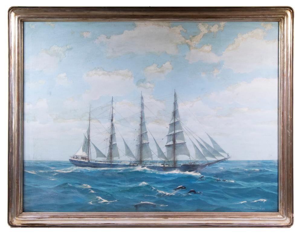 Hunter Wood comparable auction result: hunter wood ny 1908 1948