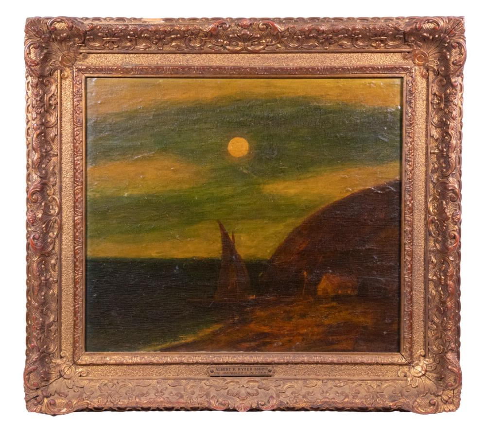 Albert Pinkham Ryder comparable auction result: albert pinkham ryder ny 1847 1917