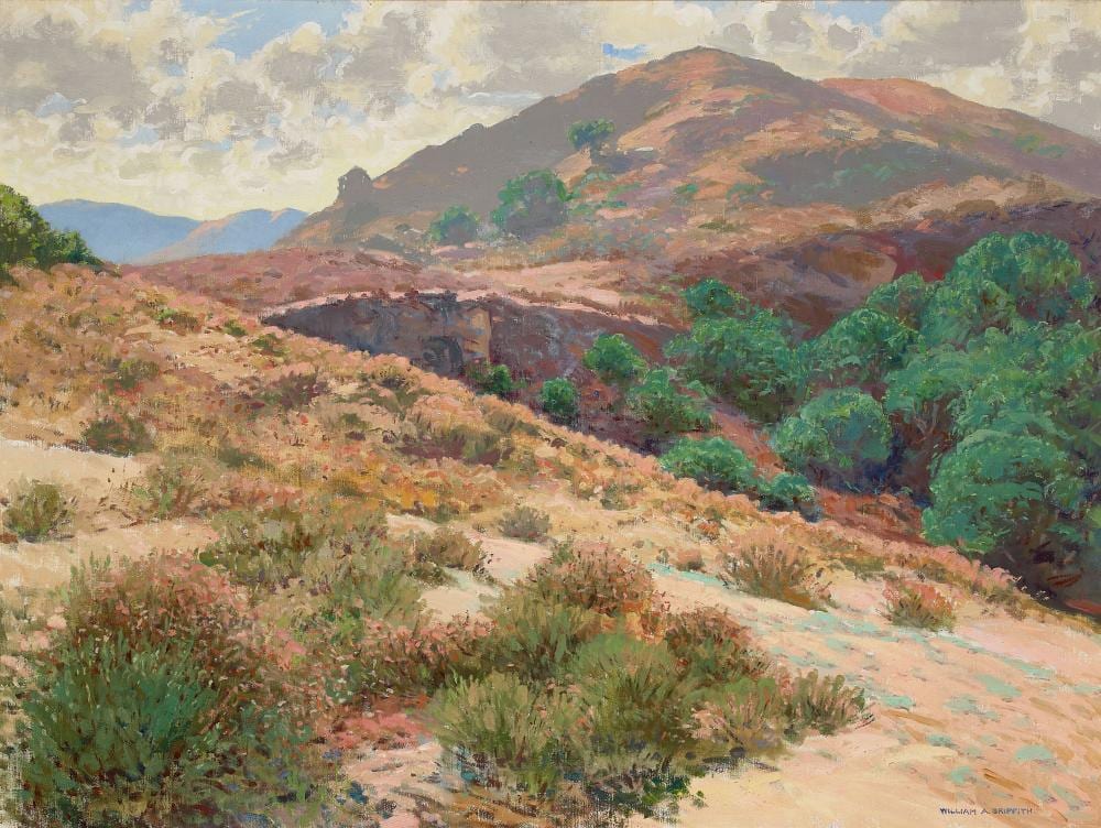William Alexander Griffith comparable auction result: william alexander griffith 1866 1940 san joaquin hills laguna beach california 30 x 40 in framed 35 x 45 in