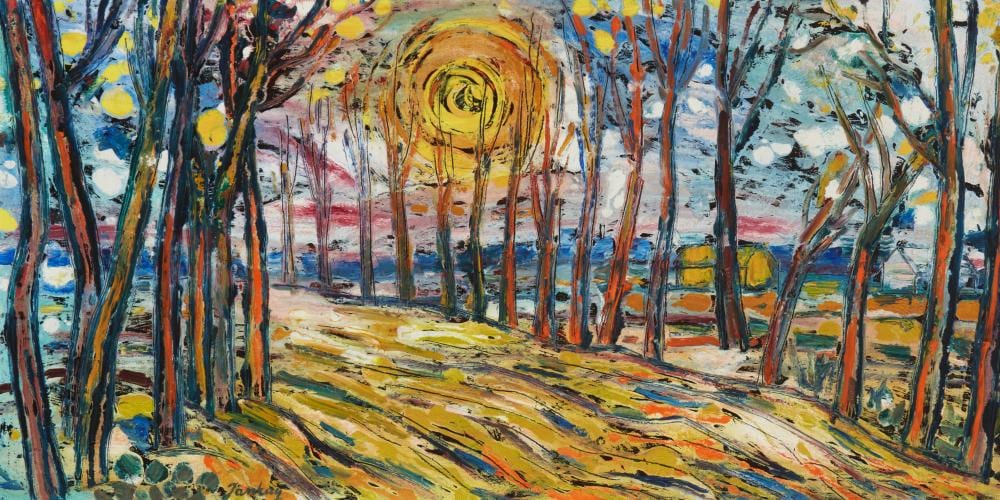 tibor jankay 1899 1995 pathway through a landscape · John Moran Auctioneers · 2024-08-13 Tibor Jankay comparable auction result: tibor jankay 1899 1995 pathway through a landscape