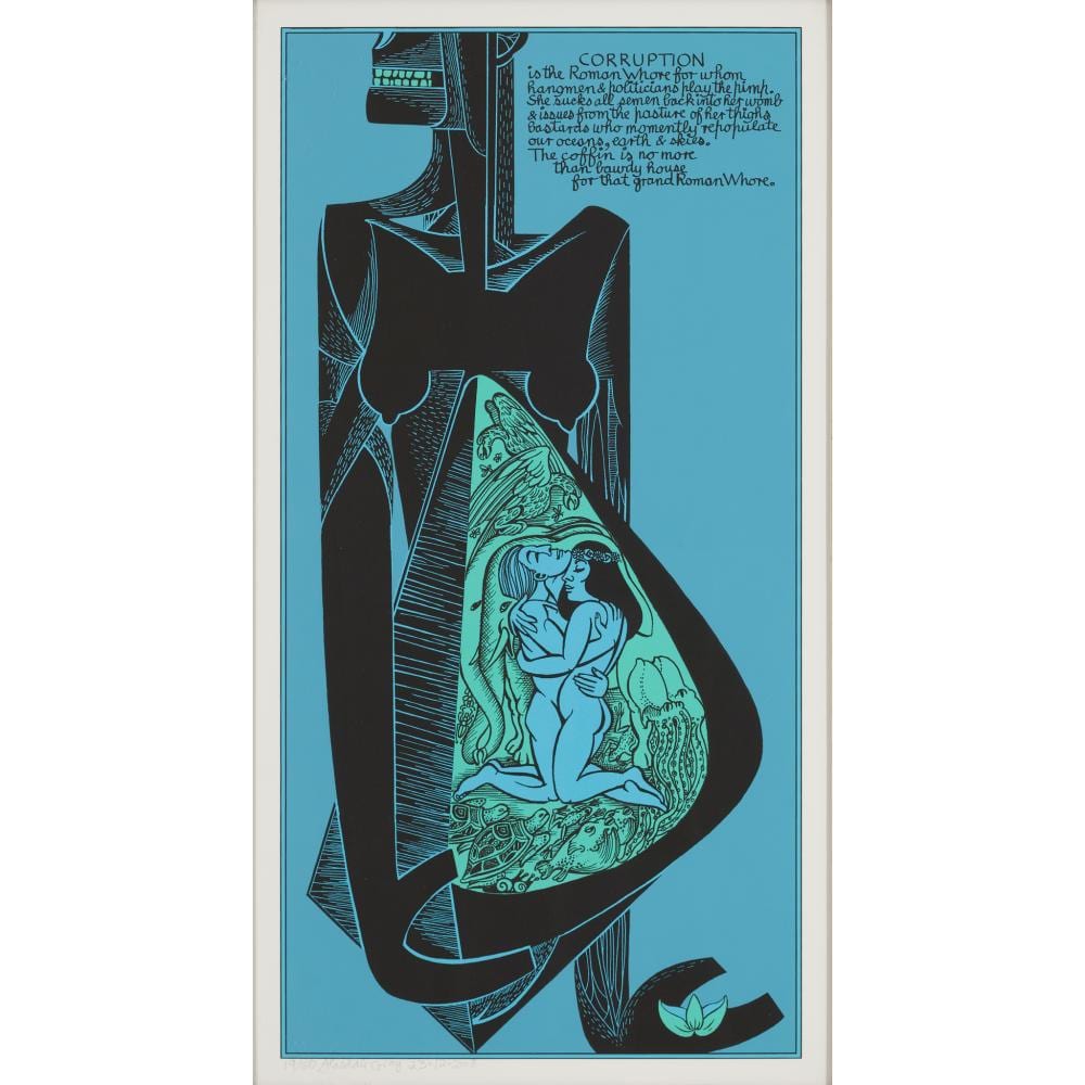 Alasdair Gray comparable auction result: alasdair gray scottish 1934 2019