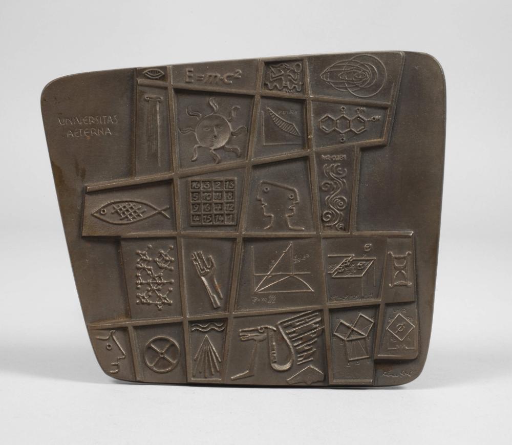Erich Fritz Reuter comparable auction result: erich fritz reuter plakette universitas aeterna
