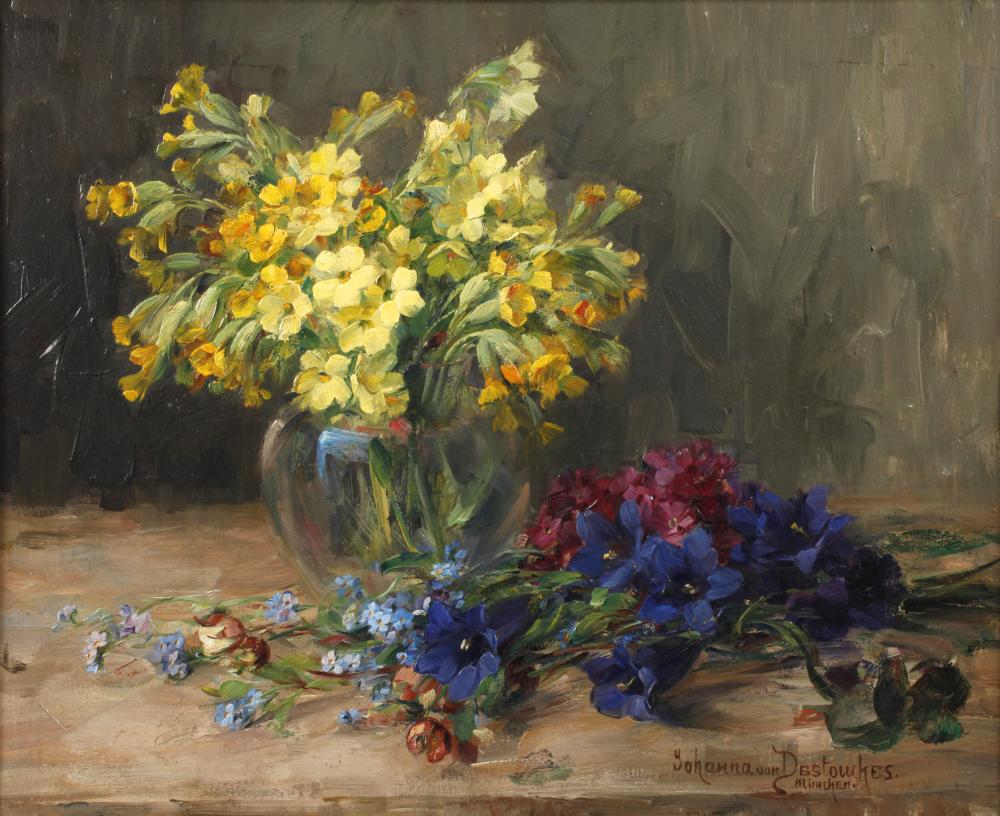 johanna von destouches blumenstillleben · Auktionshaus Mehlis GmbH · 2024-08-31 Johanna von Destouches comparable auction result: johanna von destouches blumenstillleben