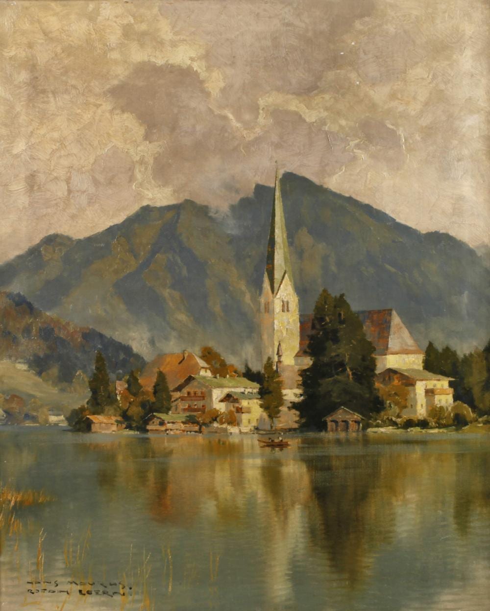 Hanns Maurus comparable auction result: hans maurus egern
