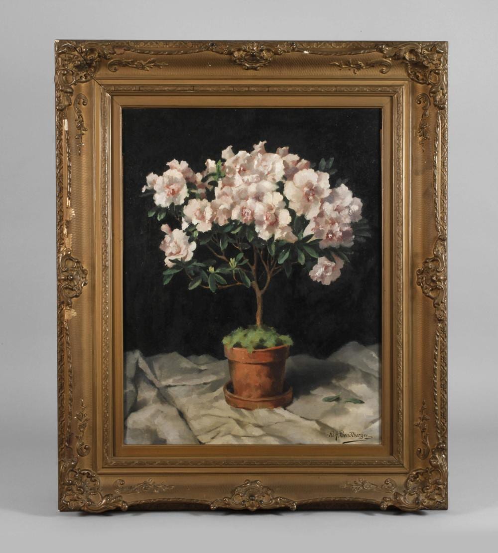 Wenzel Hermann Wendlberger comparable auction result: wenzel hermann wendlberger azaleen