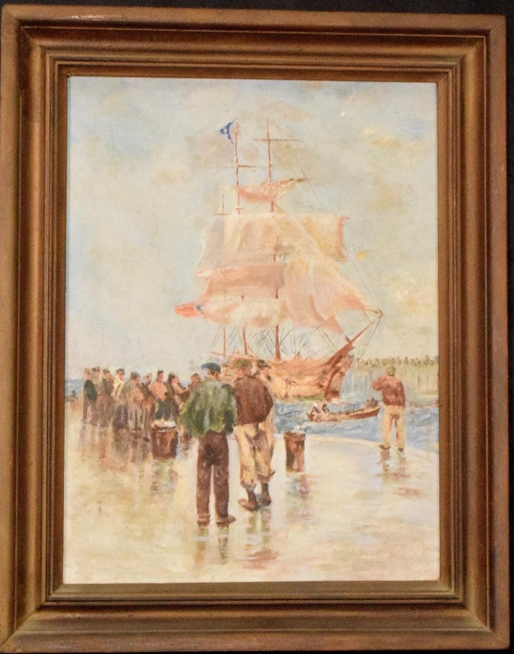George Carpenter comparable auction result: 1935 george carpenter oil painting