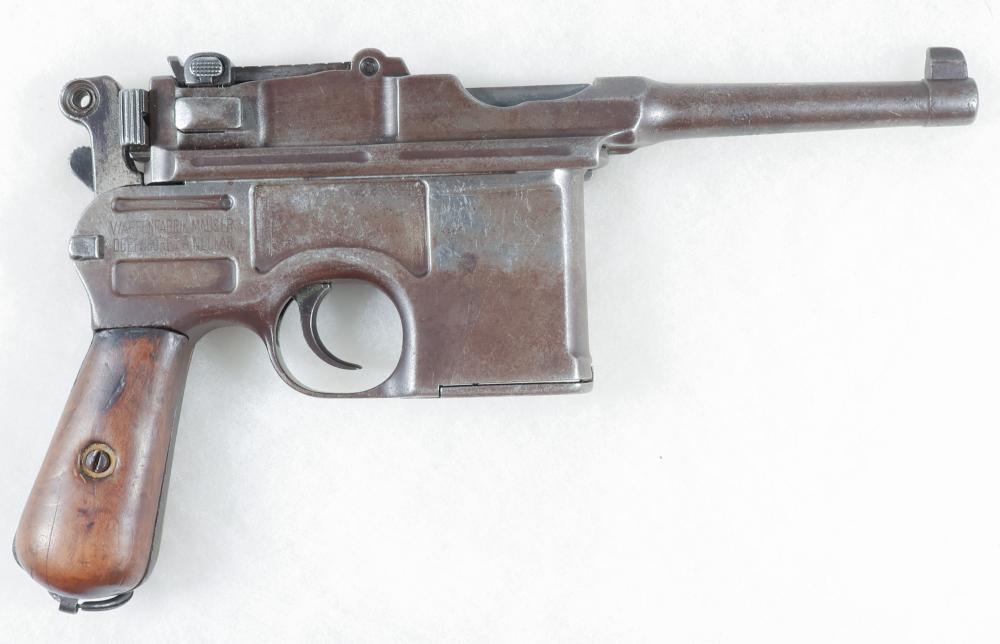 MAUSER M1921 C96 'BOLO' PISTOLE sold by Alexander Historical Auctions LLC, lot 609 — auction record photograph