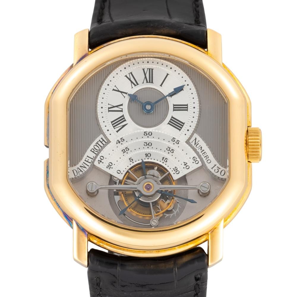 REF.2187 Tourbillon Pink Gold Wrist Watch comparable sale