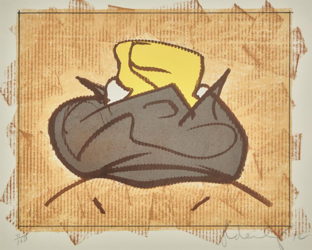 Claes Oldenburg (Swedish/American, 1929-2022) Baked Potato with Butter, 1972 sold by Freeman’s | Hindman, lot 49 — auction record photograph