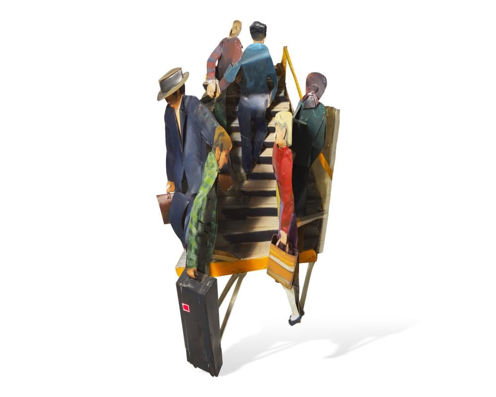Timothy Woodman comparable auction result: timothy woodman american b 1952 transiting 1985