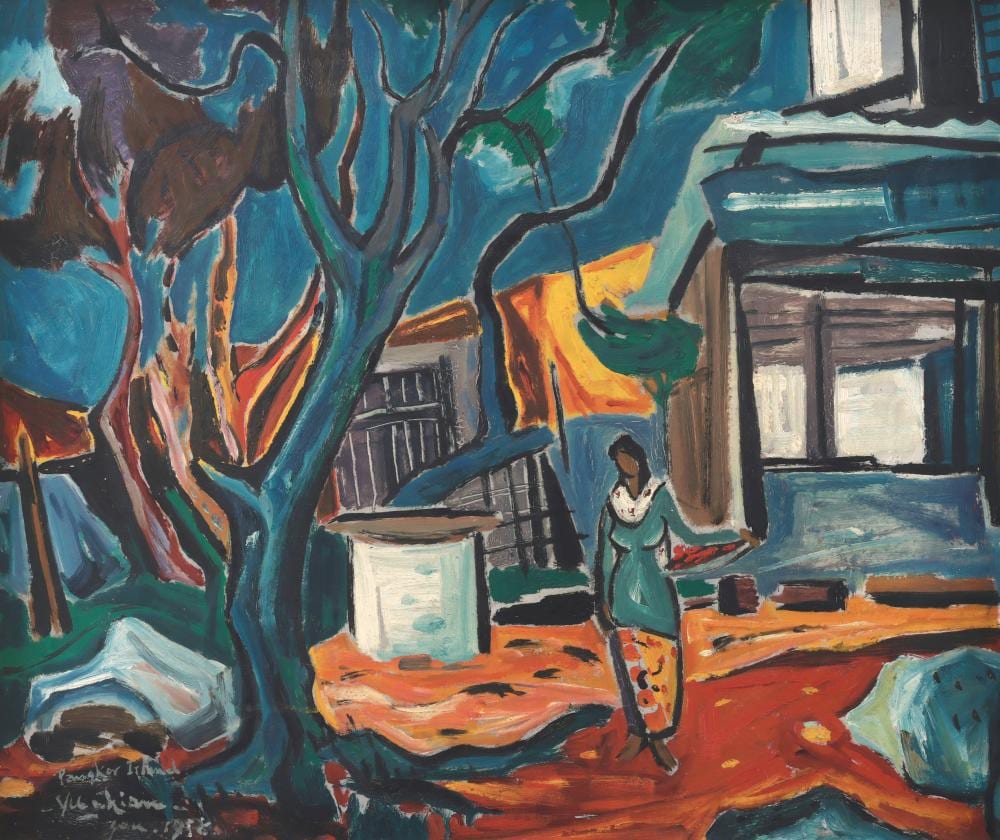 Chia Yu Chian comparable auction result: chia yu chian b 1936 1991 pangkor island 1958