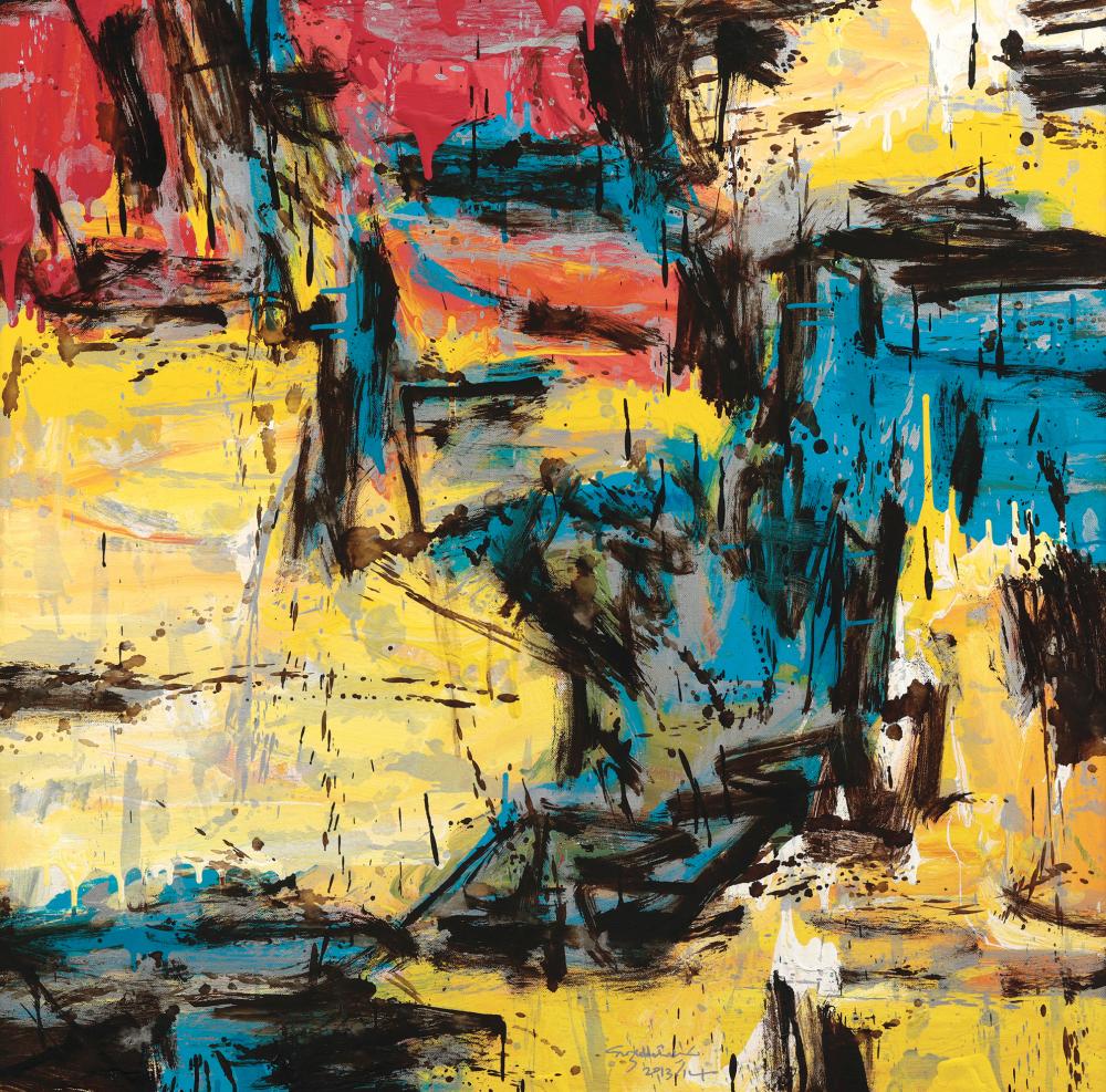 Suzlee Ibrahim comparable auction result: suzlee ibrahim b 1967 the empire 2013 2014