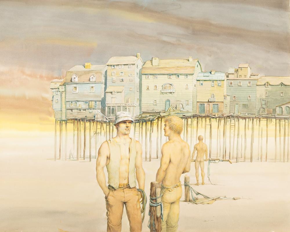 John B. Lear comparable auction result: john b lear 1910 2008 stilted existence