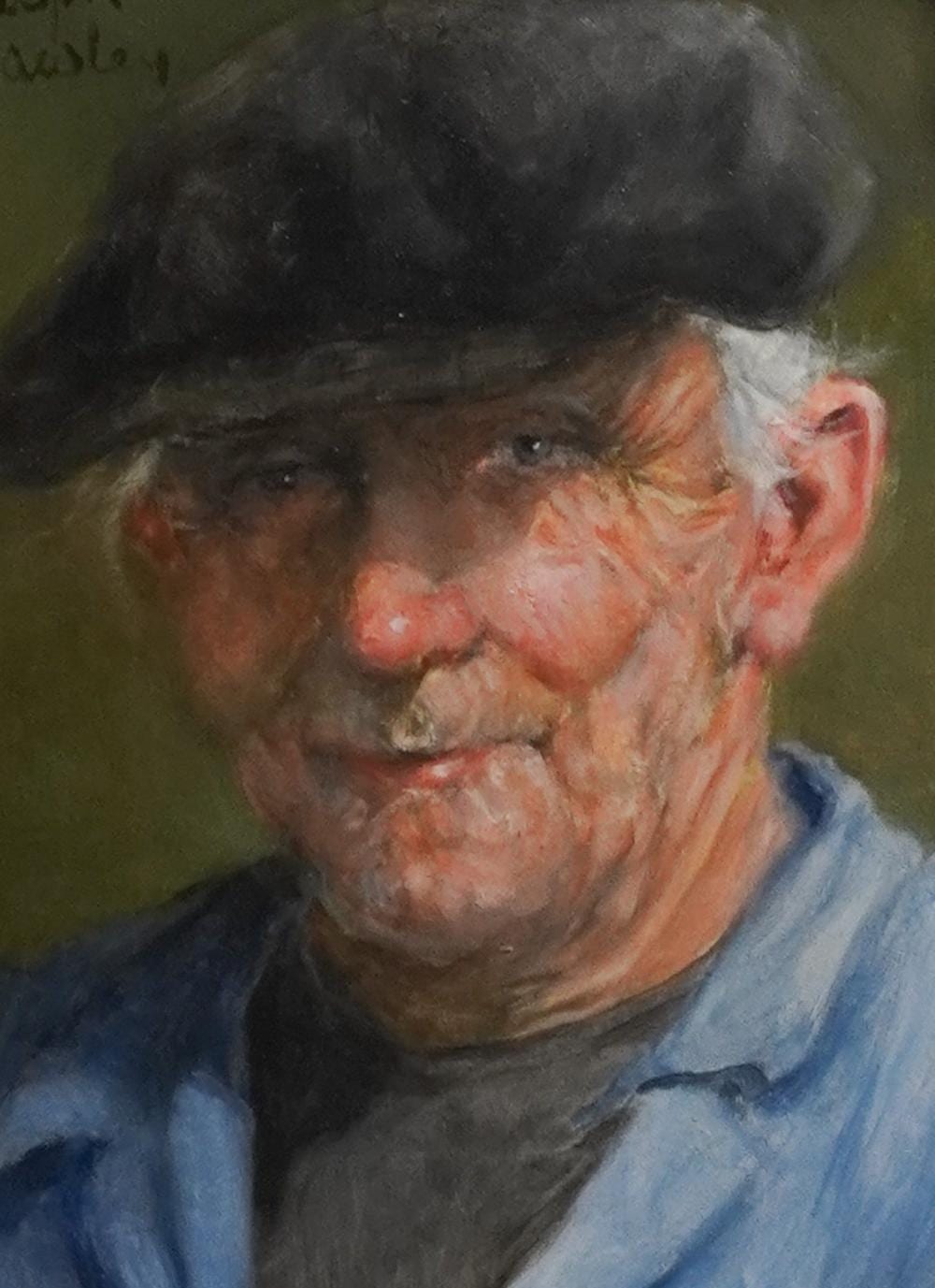 joseph william dawley american 1936 portrait of a gentleman with a hat oil on panel frame 11 7 8 x 10 in 30 2 x 25 4 cm · Weschler's · 2024-08-06 Joseph William Dawley comparable auction result: joseph william dawley american 1936 portrait of a gentleman with a hat oil on panel frame 11 7 8 x 10 in 30 2 x 25 4 cm