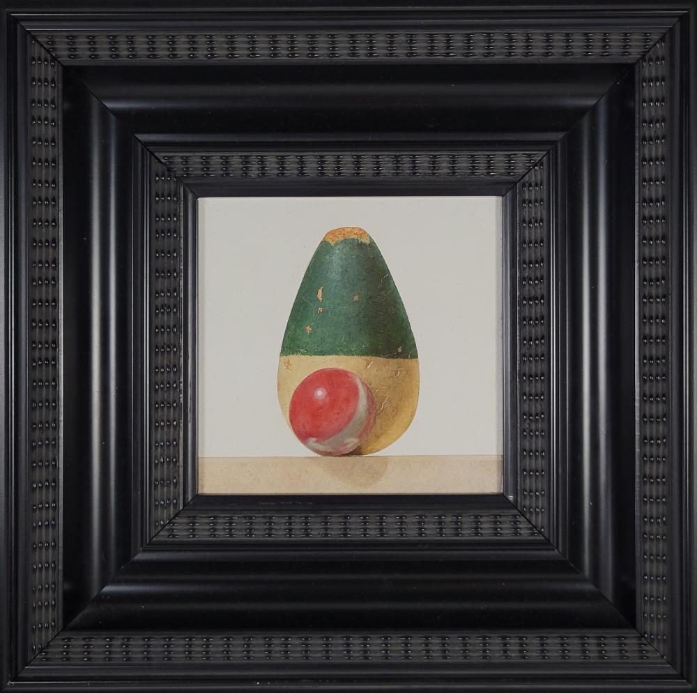 Joseph Cibula comparable auction result: joseph cibula watercolor and oil still life aggie and bob ii