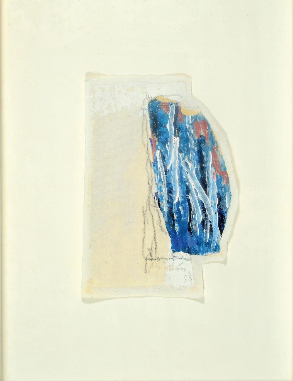 Eduard Micus comparable auction result: eduard micus 1925 h xter 2000 ibiza collage untitled