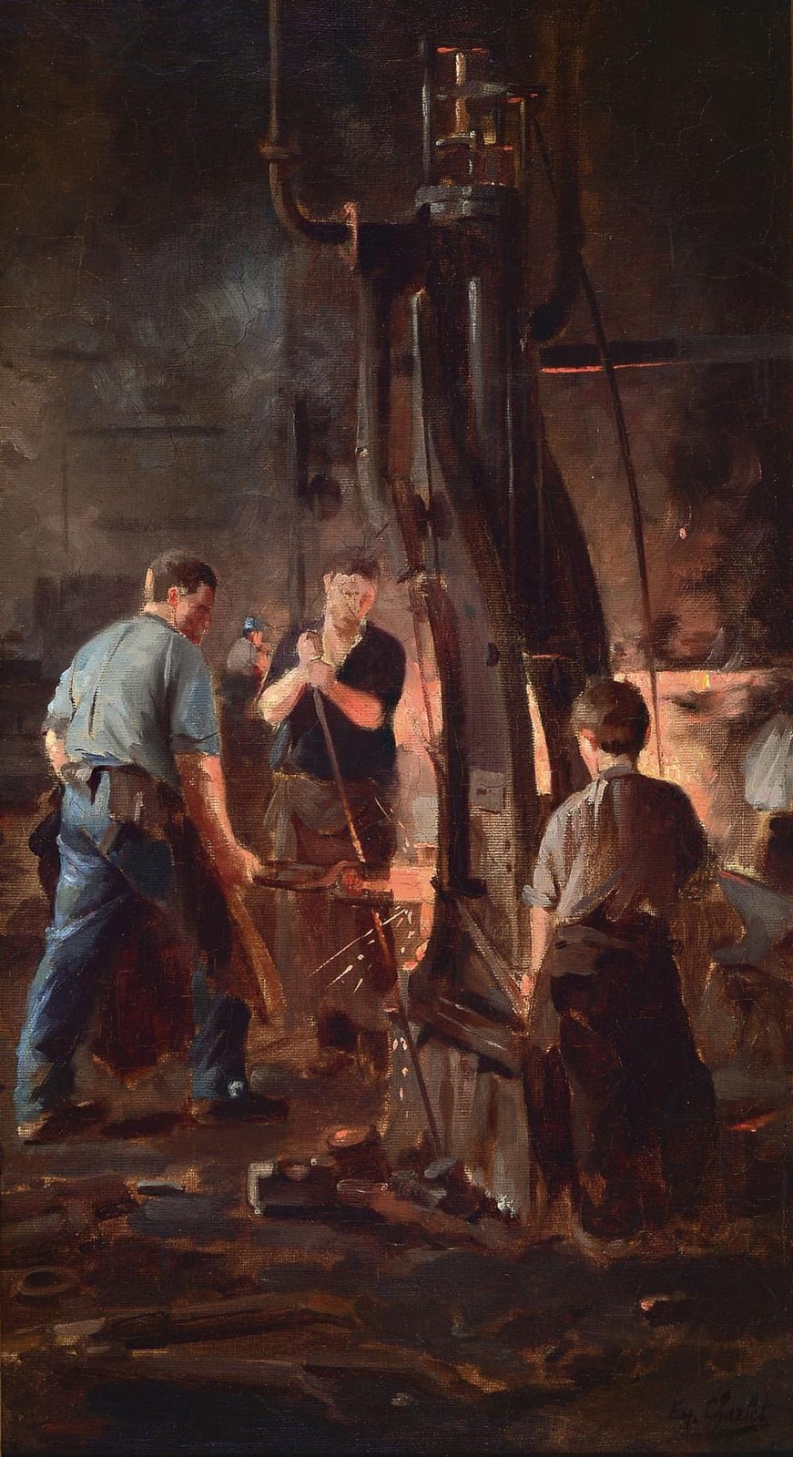 frantz charlet 1862 brussels 1928 paris industrial · Henry's Auktionshaus · 2024-08-31 Frantz Charlet comparable auction result: frantz charlet 1862 brussels 1928 paris industrial