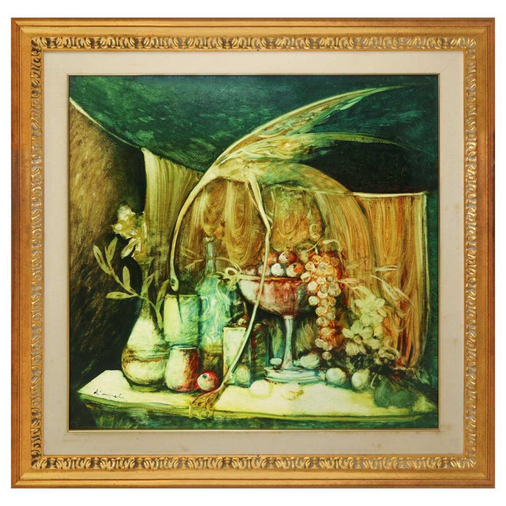 Cesare D'Angelo comparable auction result: cesare d angelo catania 1940 2006 still life with bird