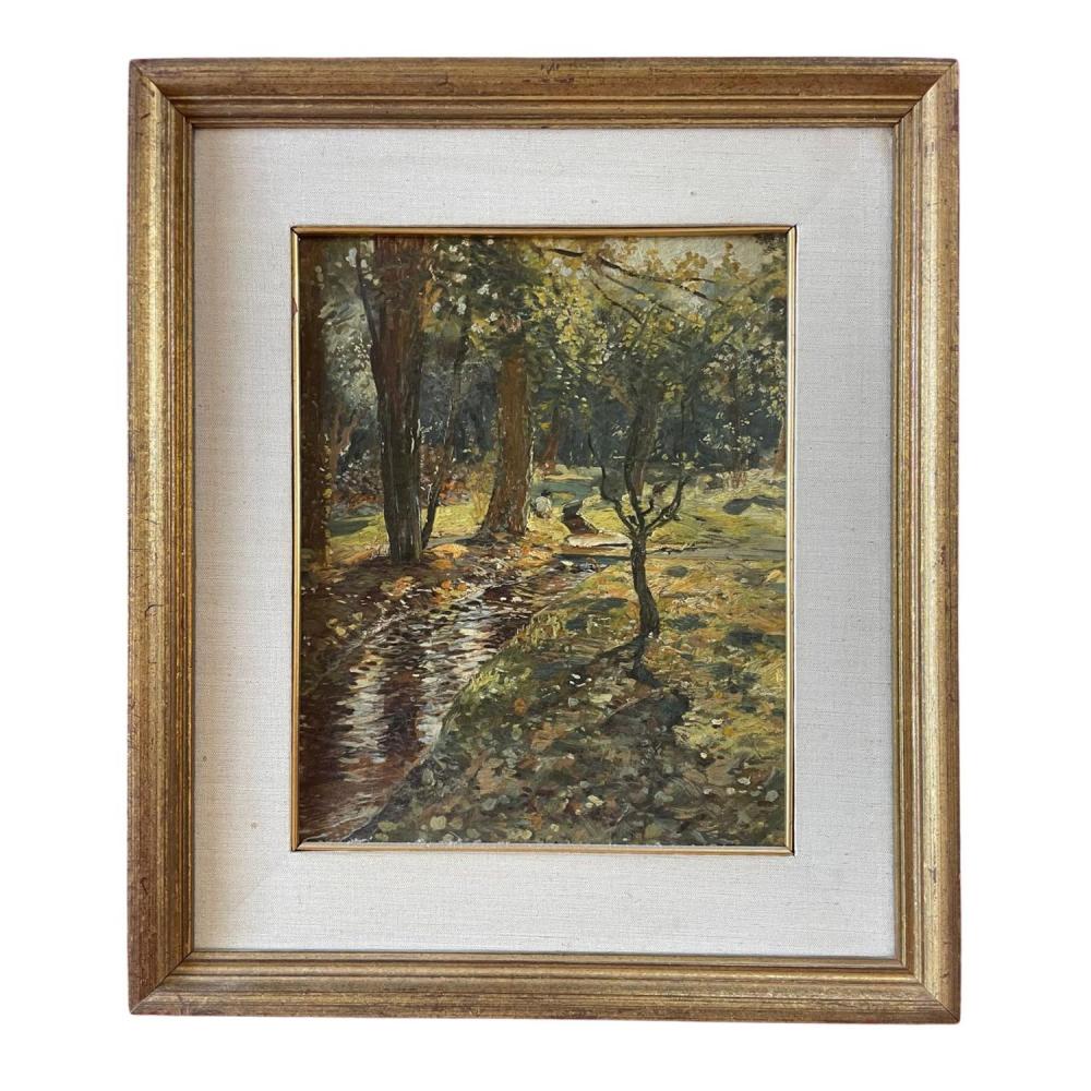 wooded landscape · De Francesco Casa D'Aste e Galleria · 2024-09-12 Max Roeder comparable auction result: wooded landscape