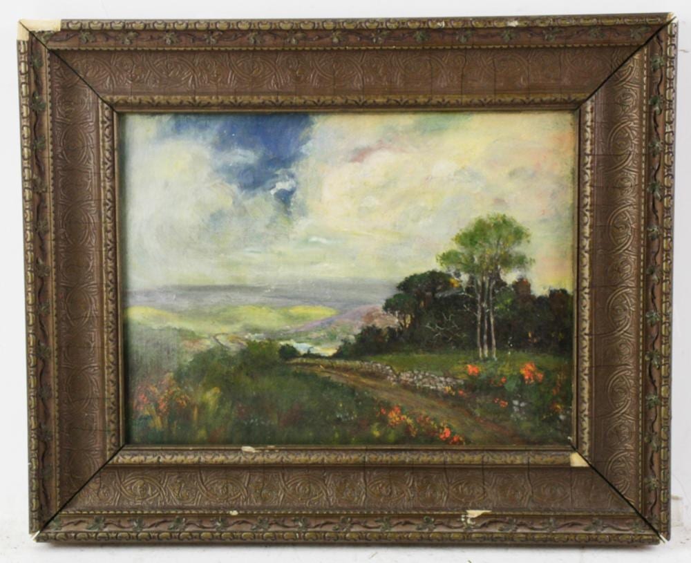 Laura Waring comparable auction result: laura waring landscape oil on canvas