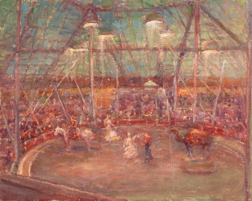 Giulio Cisari comparable auction result: giulio cisari como 1892 milano 1979 the circus