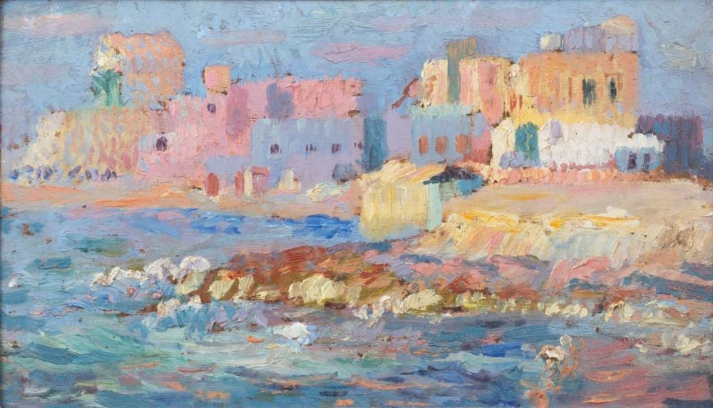 Mohamed Naghi comparable auction result: mohamed naghi alessandria d egitto 1888 1956 mediterranean navy