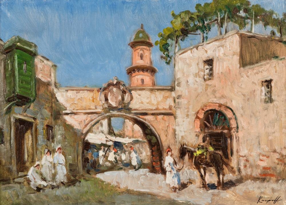 ivan karpoff novo erkassk 1898 milano 1970 orientalist scene · Finarte · 2024-09-25 Ivan Karpoff comparable auction result: ivan karpoff novo erkassk 1898 milano 1970 orientalist scene