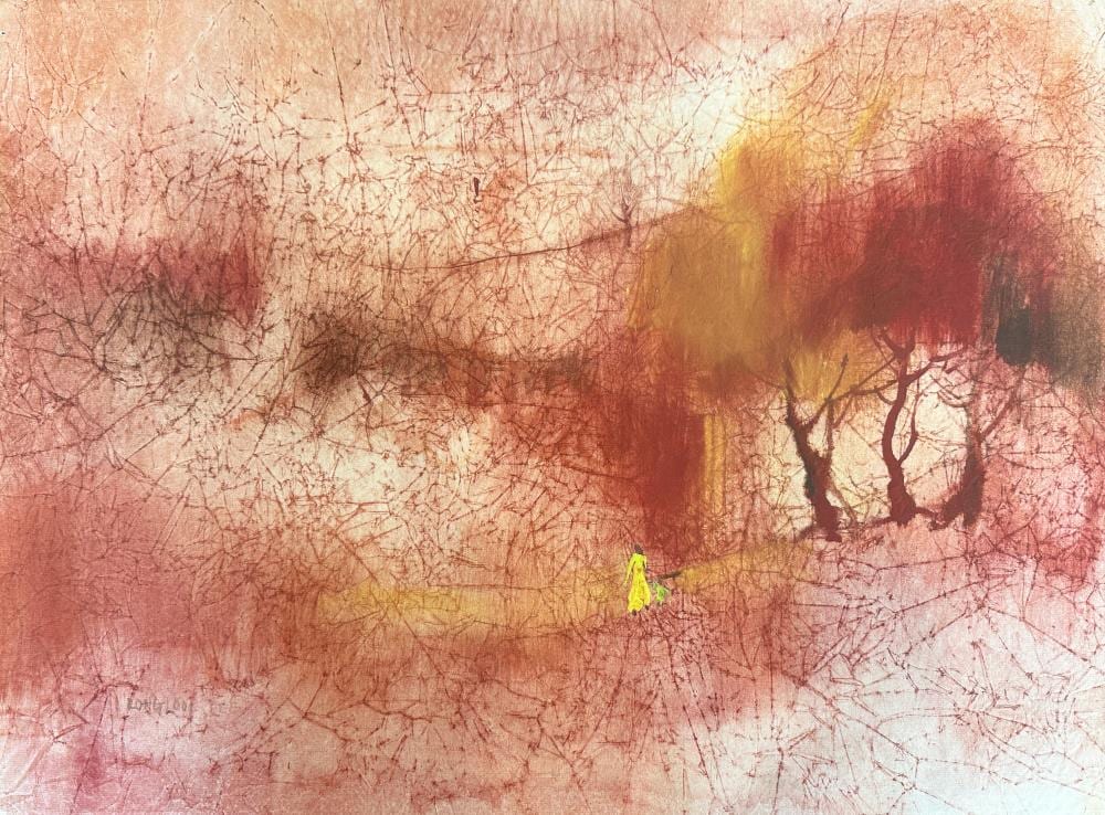 lee long looi landscape with figures · KLAS Art Auction · 2024-08-18 Lee Long Looi comparable auction result: lee long looi landscape with figures